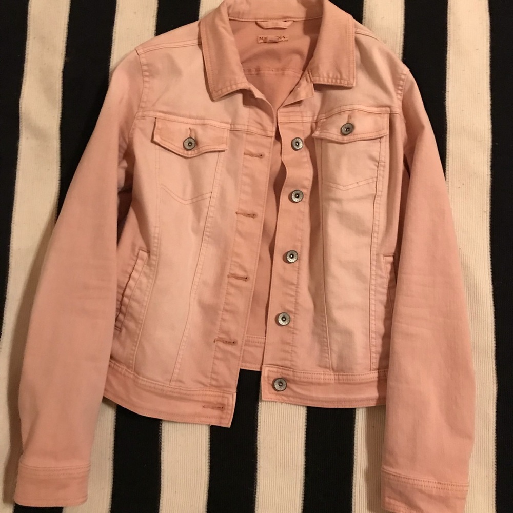 Merona pink denim jacket